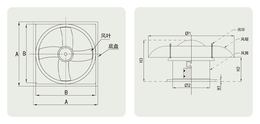 玻（bō）璃鋼風機（jī）